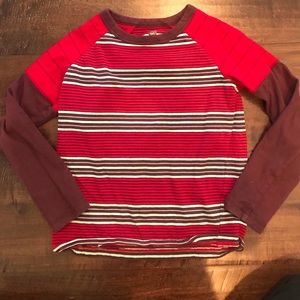 3/$30 Tea collection long‎ sleeve boy size 6 stripe